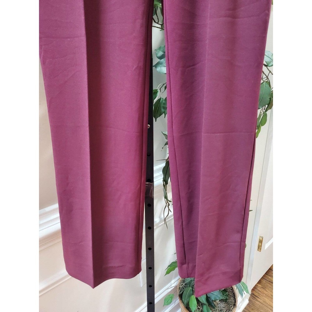 Anne Klein Women's Red Solid Polyester Straight L… - image 3